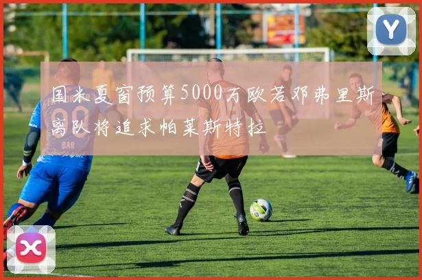 国米夏窗预算5000万欧若邓弗里斯离队将追求帕莱斯特拉